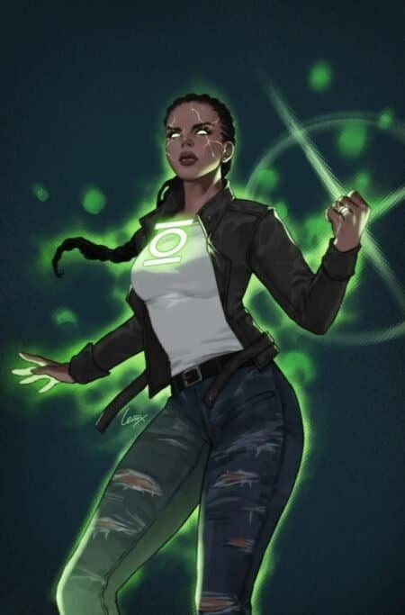 Absolute Green Lantern Cvr C Lesley Leirix Li Card Stock Var #7