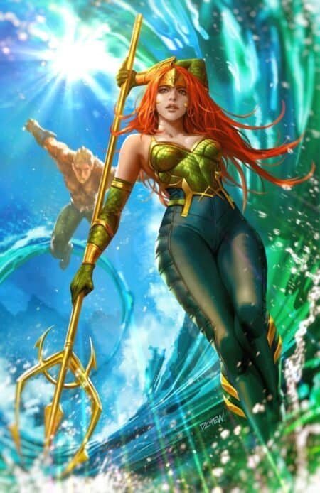 Aquaman Cvr C Derrick Chew Card Stock Var #10