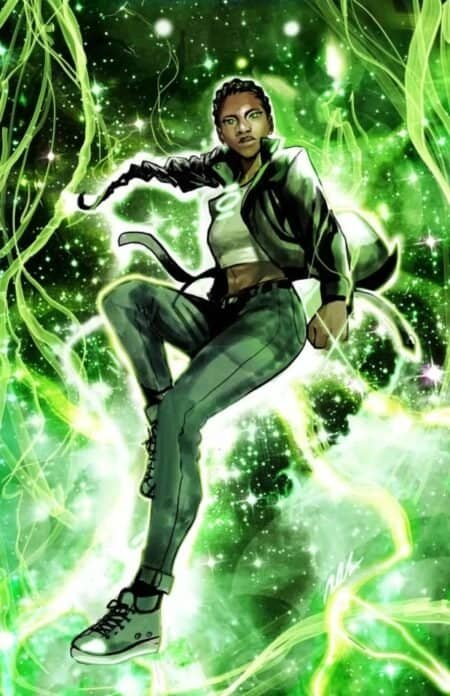 Absolute Green Lantern Cvr D Nikolas Draper-Ivey Card Stock Var #7