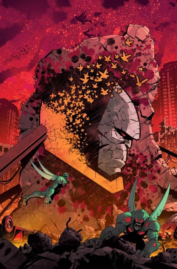 Dc K.O. Cvr F Vasco Georgiev Darkseid Card Stock Var #2