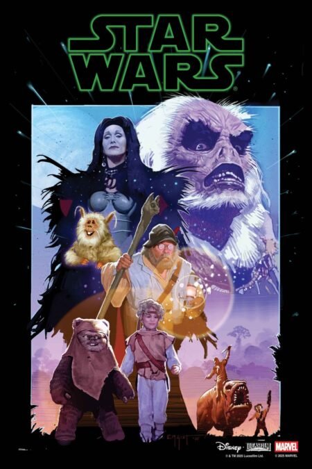 Star Wars Cvr C E.M. Gist Battle For Endor 40th Anniversary Variant #7