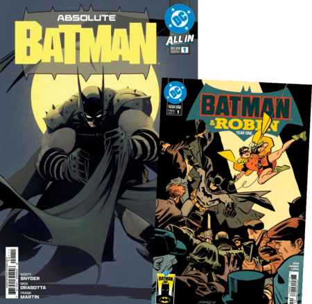 Absolute Batman #1 Batman Day 2025 + Batman & Robin: Year One #1