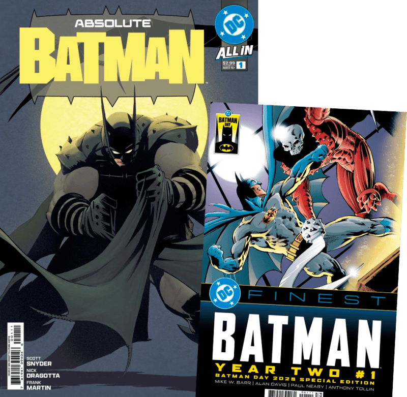 Absolute Batman #1 Batman Day 2025 + Batman Year Two #1