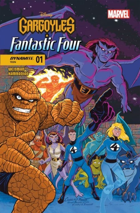 Gargoyles X Fantastic Four Cvr C Amanda Conner Var #1