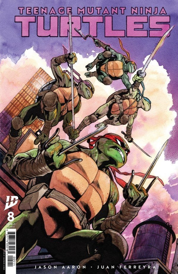 Teenage Mutant Ninja Turtles Cover Mahmud Asrar #8