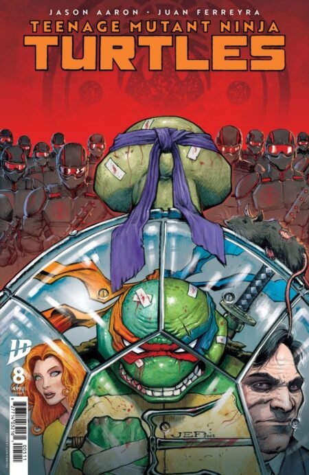 Teenage Mutant Ninja Turtles Cover Juan Ferreyra #8