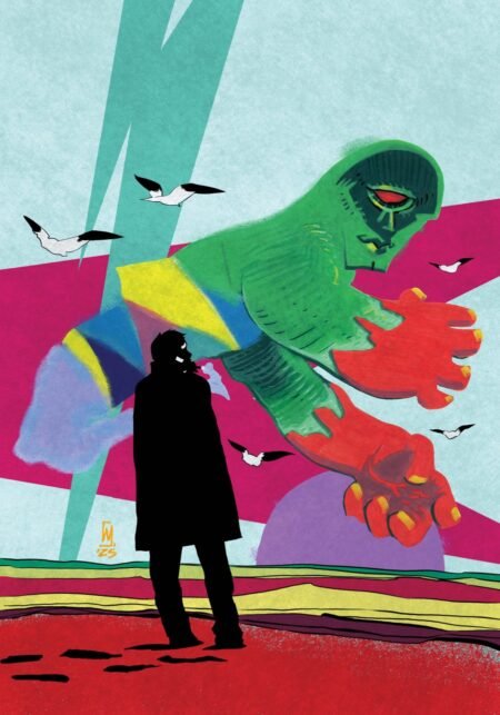 Absolute Martian Manhunter Cvr B Werther Dell Edera Card Stock Var #8