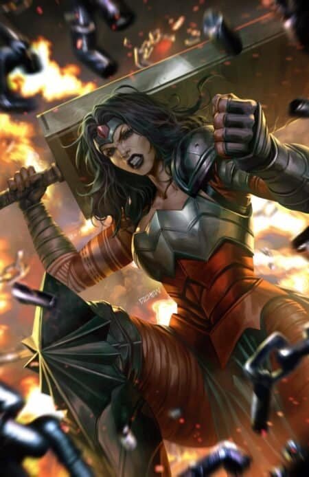 Absolute Wonder Woman Cvr B Derrick Chew Card Stock Var #15