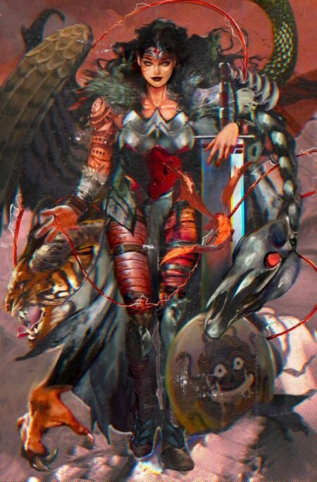 Absolute Wonder Woman Cvr E Angela Wu Card Stock Var #16