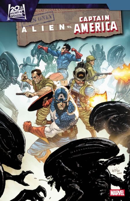 Alien Vs. Captain America Cvr A Leinil Yu #2
