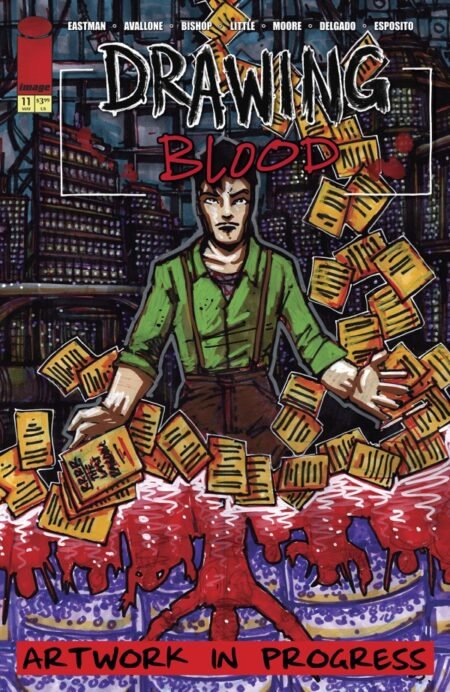 Drawing Blood Cvr A Kevin Eastman #11