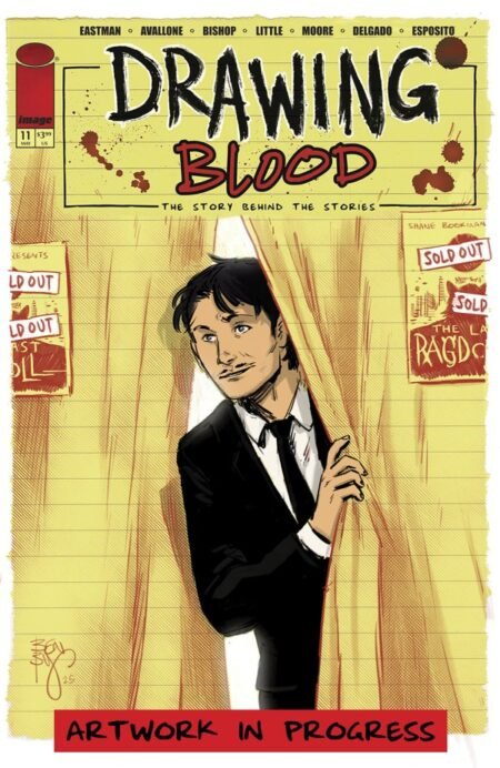 Drawing Blood Cvr B Ben Bishop Var #11