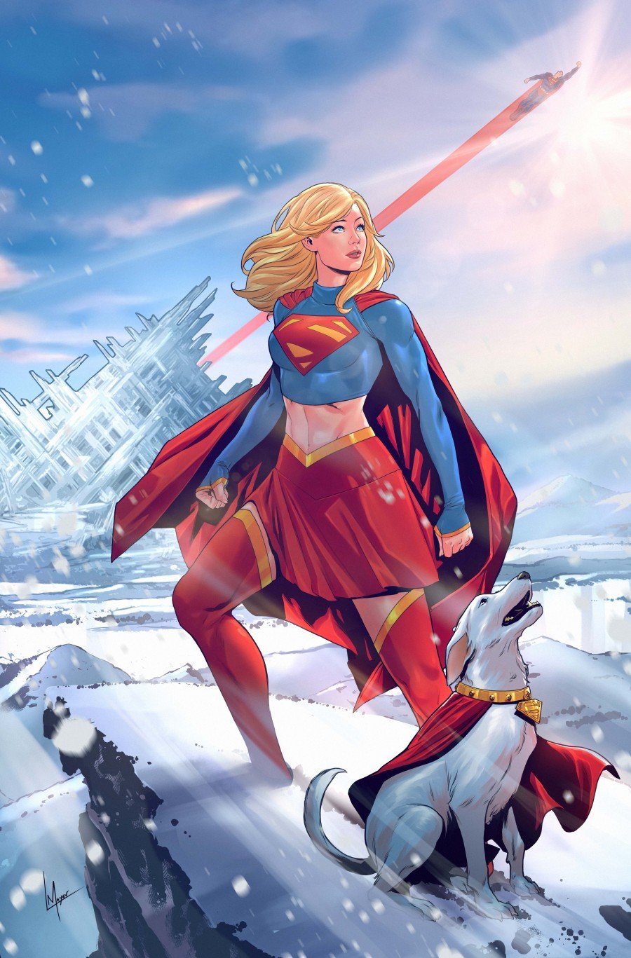 Supergirl Cvr D Lucas Meyer Card Stock Var #9