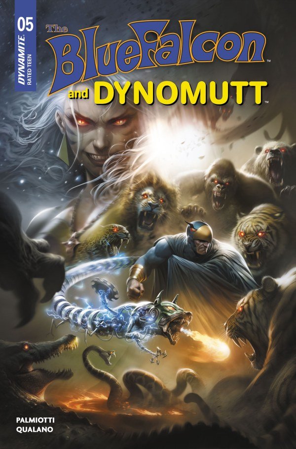 Blue Falcon And Dynomutt Cvr D Francesco Mattina Var #5