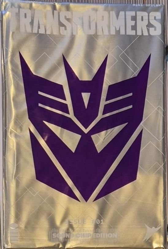 Transformers #1 Sound Chip Edition Decepticon Blind Bag