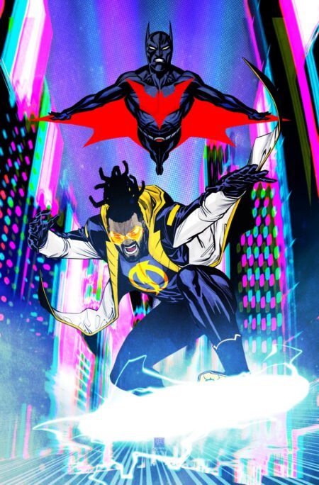 Batman Static Beyond Cvr B Bernard Chang Card Stock Var #3