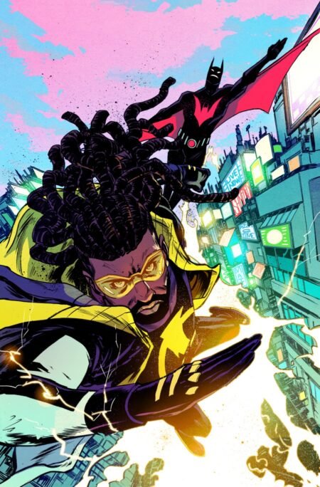 Batman Static Beyond Cvr C Sanford Greene Card Stock Var #3