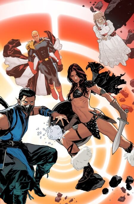 Dc K.O. Boss Battle Cvr G Jeff Spokes Wraparound Foil Var #1