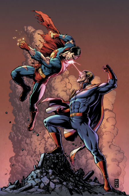 Dc K.O. Boss Battle Cvr B Darick Robertson Card Stock Var #1