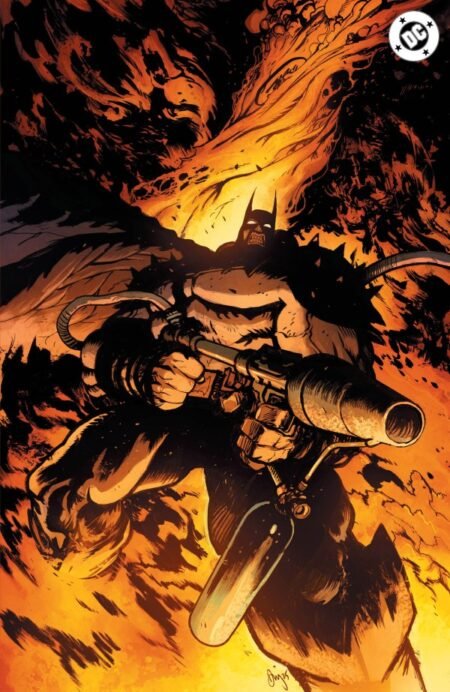 Absolute Batman 2025 Annual #1 2nd Printing Daniel Warren Johnson Flamethrower Foil Variant