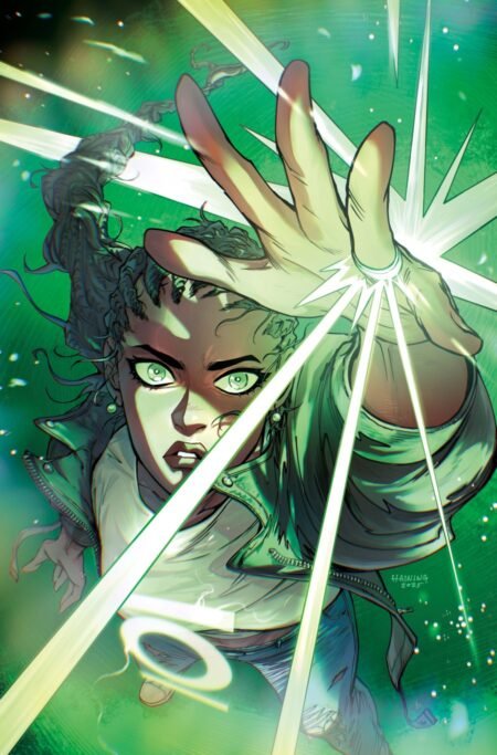 Absolute Green Lantern Cvr C Haining Card Stock Var #12