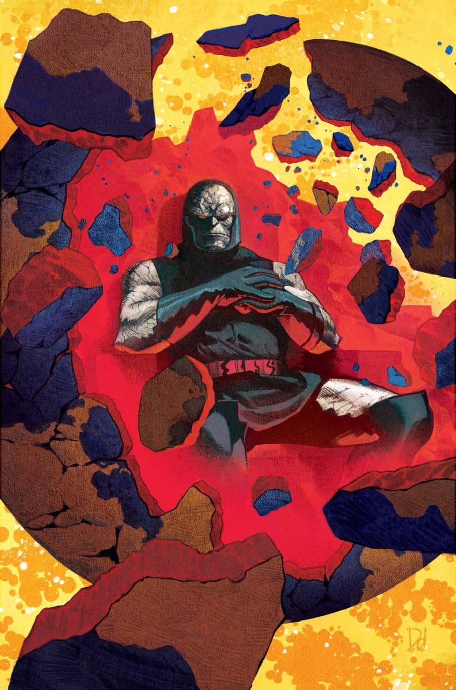 Dc K.O. Cvr C Mike Del Mundo Card Stock Var #5