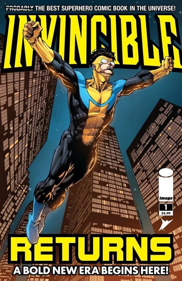 Invincible Returns Facsimile Edition Cvr A David Finch And Fco Plascencia #1