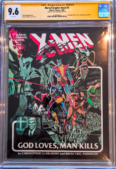 Marvel Graphic Novel #5 CGC 9.6 - Signed by Cris Claremont