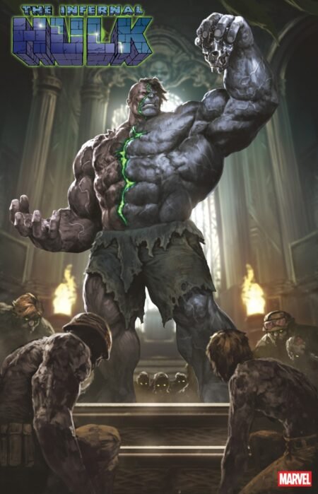 Infernal Hulk Cvr B Skan Doom Homage Variant #5