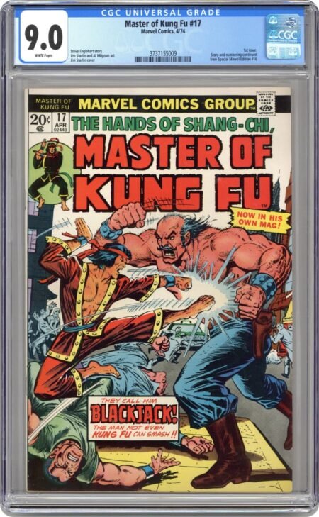 Master of Kung-Fu #17 CGC 9.0