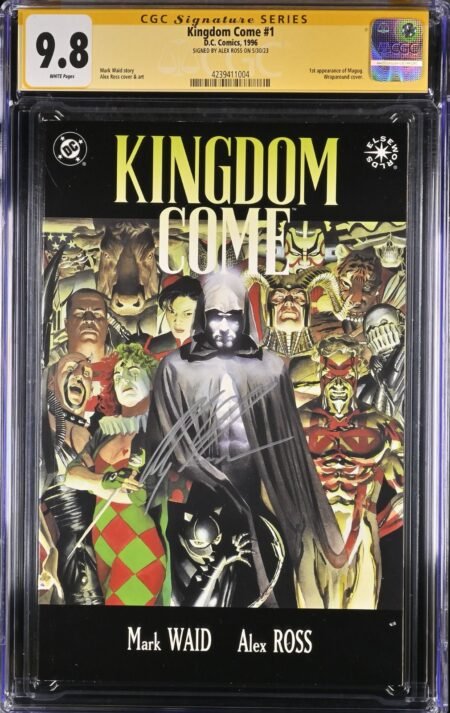 Kingdom Come #1 CGC 9.8 Signed by Alex Ross