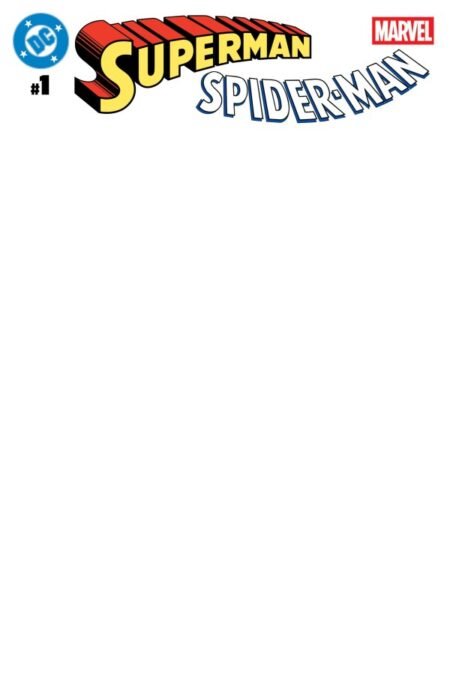 Dc Marvel Superman Spider-Man Cvr Z Blank Card Stock Var #1