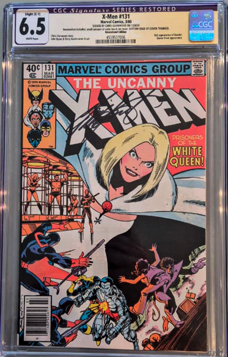 Uncanny X-Men #131 CGC S.Series Restored 6.5 - Signed by Chris Claremont