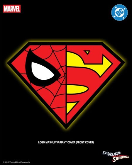 Marvel/Dc: Spider-Man/Superman Cvr E Logo Mashup Variant #1