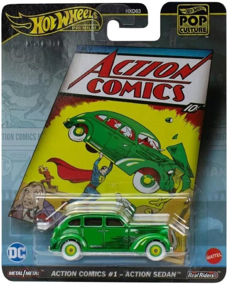 HotWheels Action Comics #1 - Action Sedan