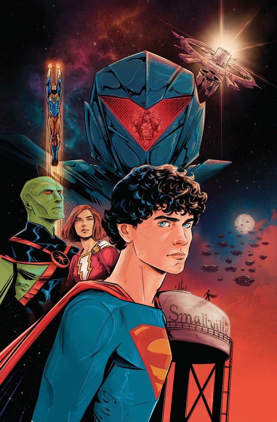 Action Comics Cvr D Skylar Patridge Things To Come Card Stock Var #1097