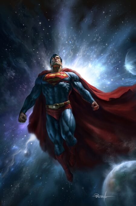 Adventures Of Superman Book Of El Cvr B Lucas Parillo Card Stock Var #8