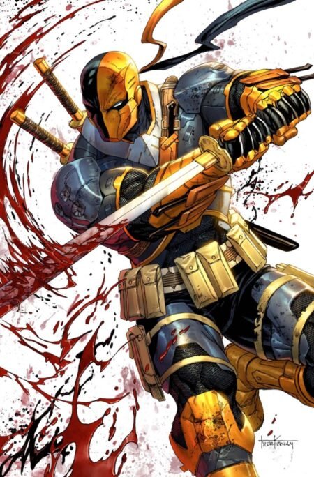 Deathstroke The Terminator Cvr C Tyler Kirkham Card Stock Var #2