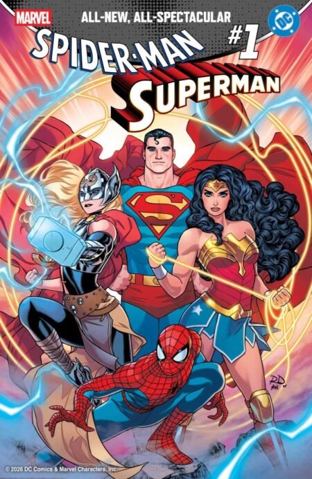 Marvel/Dc: Spider-Man/Superman Cvr S Russell Dauterman Variant #1