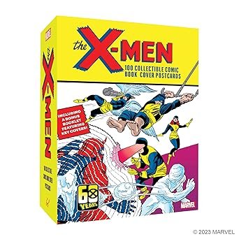 X-Men: 100 Collectible Comic Book Cover Postcards Box
