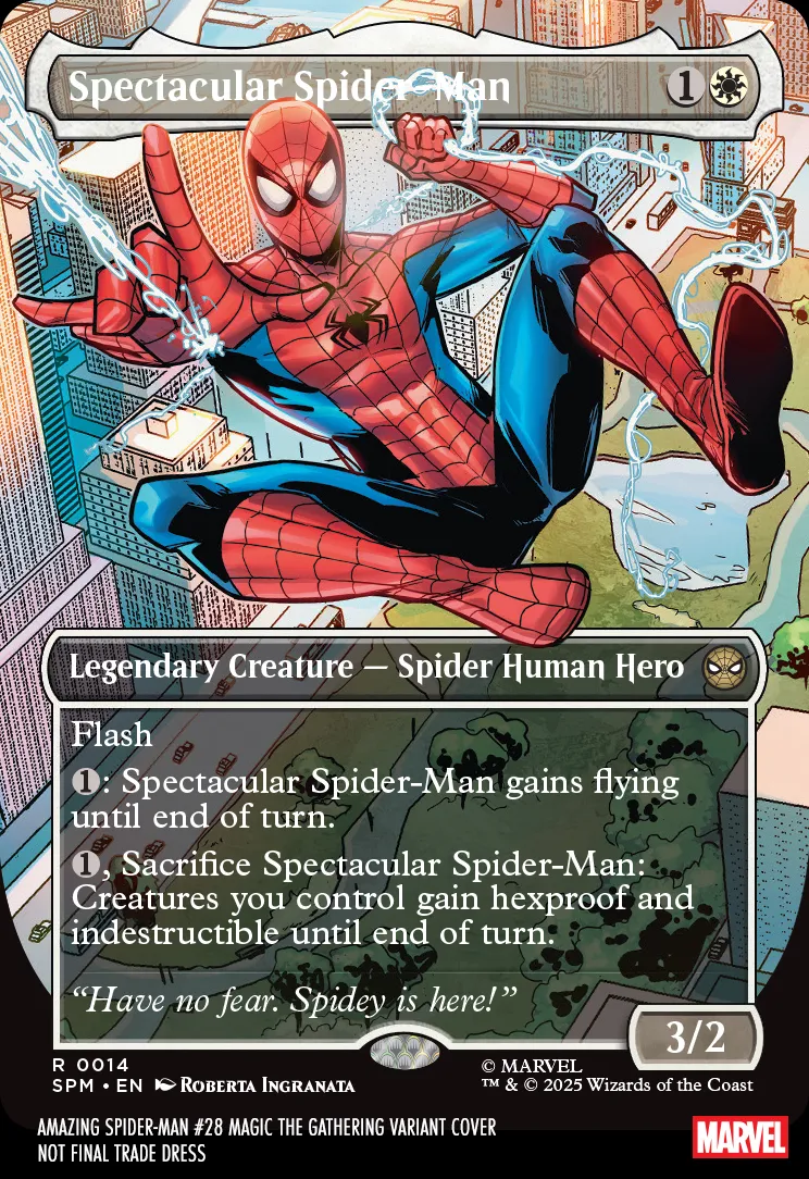 Amazing Spider-Man Cvr D Roberta Ingranata Magic: The Gathering Variant #28