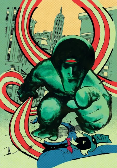 Absolute Martian Manhunter Cvr C Werther Dell Edera Card Stock Var #12