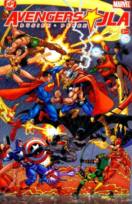 Avengers Jla Facsimile Edition Cvr A George Perez #2