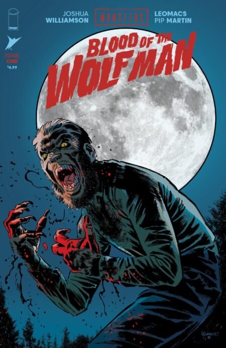 Universal Monsters Blood Of The Wolf Man Cvr A Leomacs And Pip Martin #1