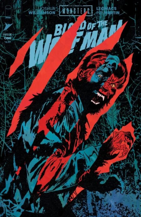 Universal Monsters Blood Of The Wolf Man Cvr I Michael Walsh Die Cut Foil Reveal Var #1