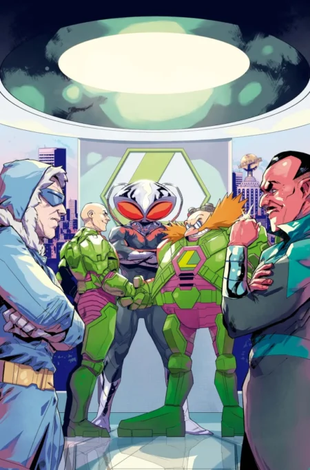 Dc X Sonic The Hedgehog The Metal Legion Cvr A Pablo M Collar #2