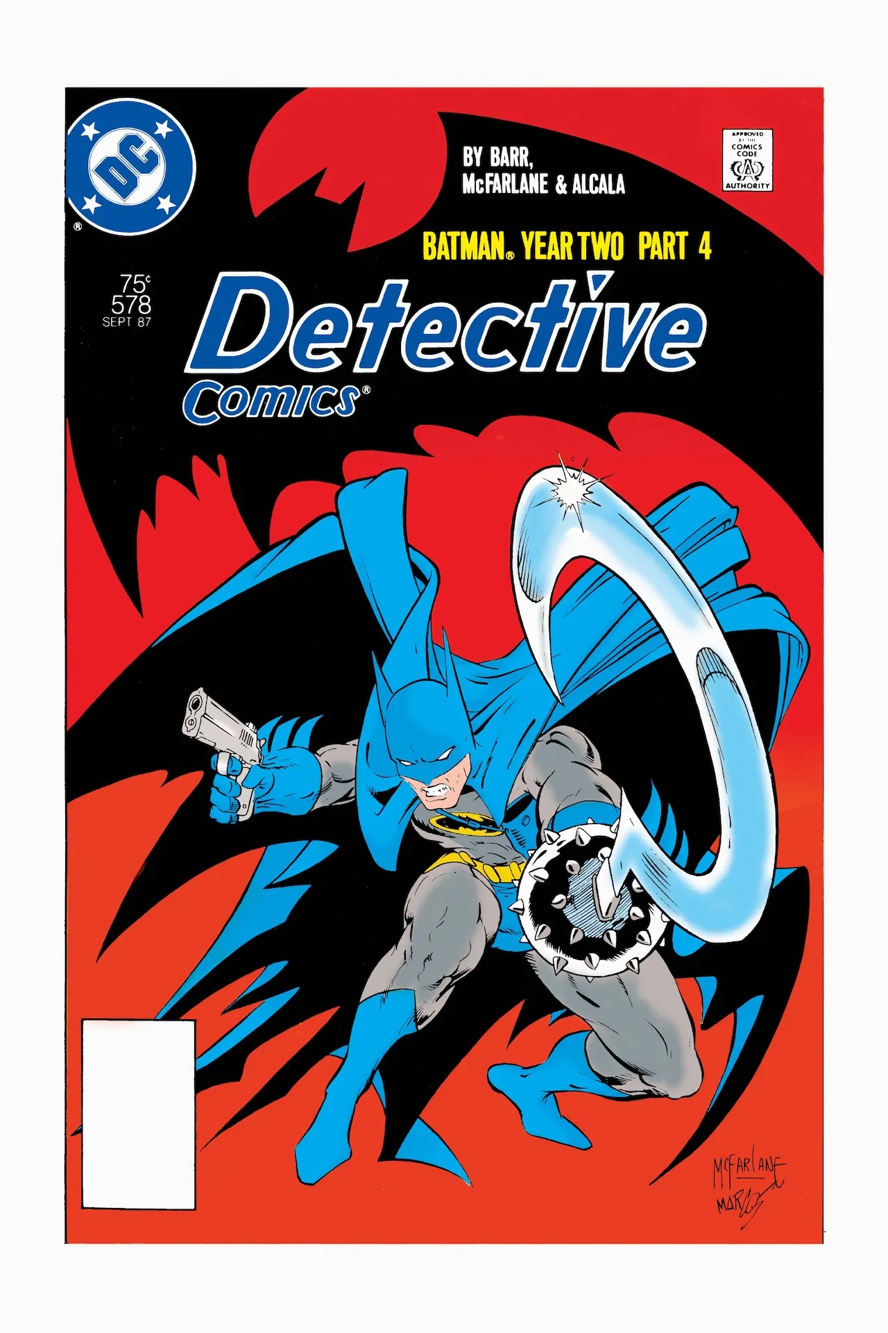 Detective Comics Facsimile Edition Cvr A Todd McFarlane #578