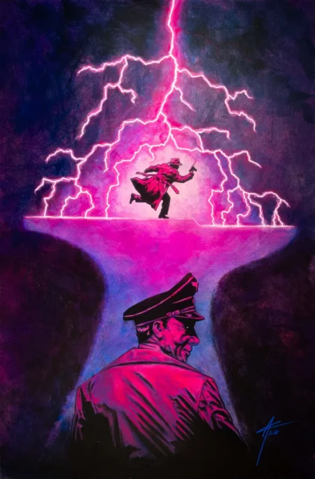 The Peril Of The Brutal Dark An Ezra Cain Mystery Cvr B Aaron Campbell Card Stock Var #5