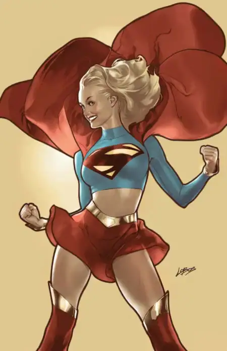 Summer Of Supergirl Special Cvr B Pablo Villalobos Card Stock Var #1