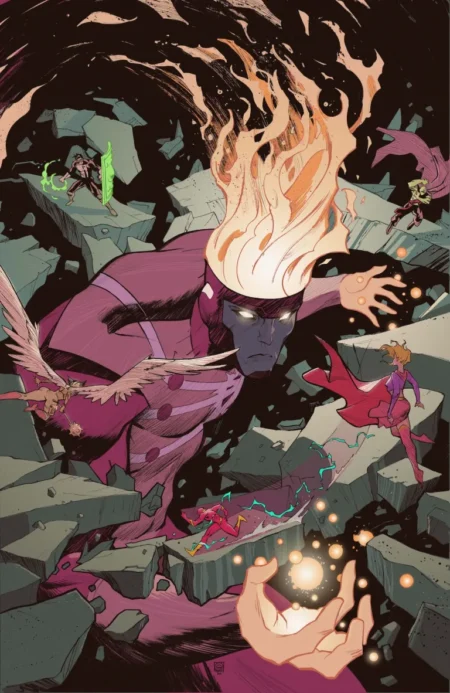 Fury Of Firestorm Cvr D Stephen Green Card Stock Var #3